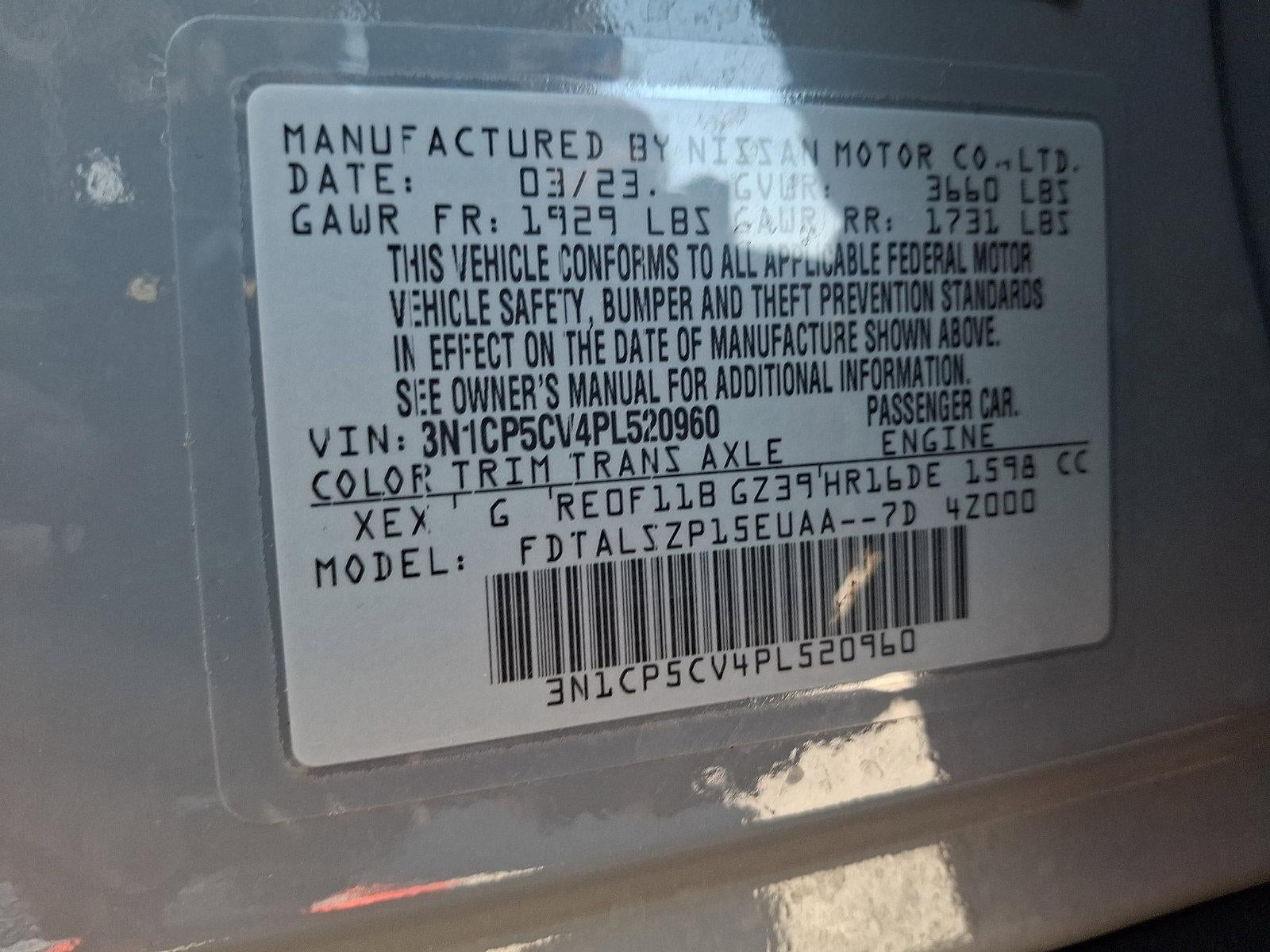 2023 Nissan Kicks SV