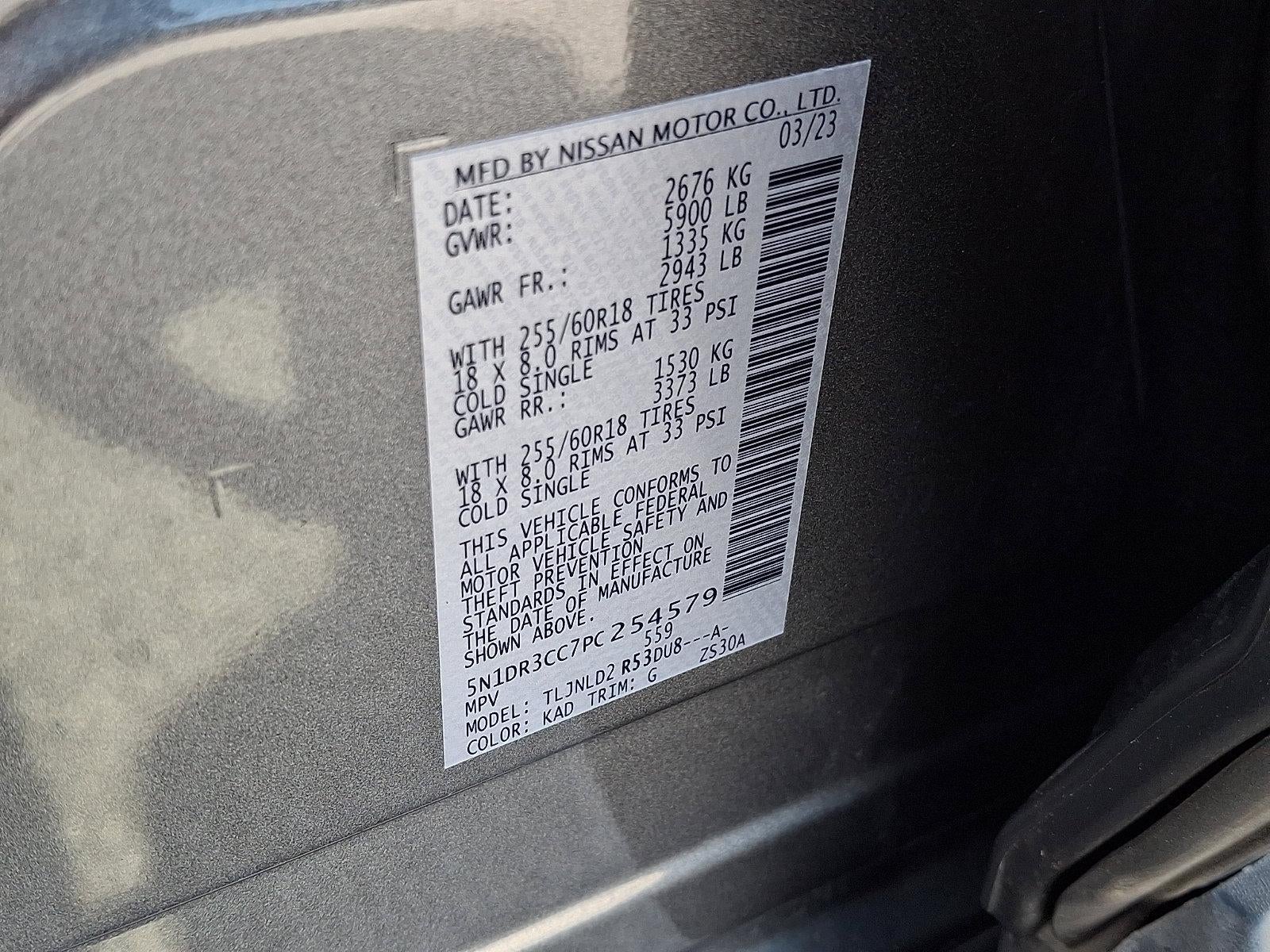 2023 Nissan Pathfinder SL 4WD