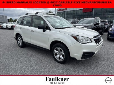 2018 Subaru Forester 2.5i Manual