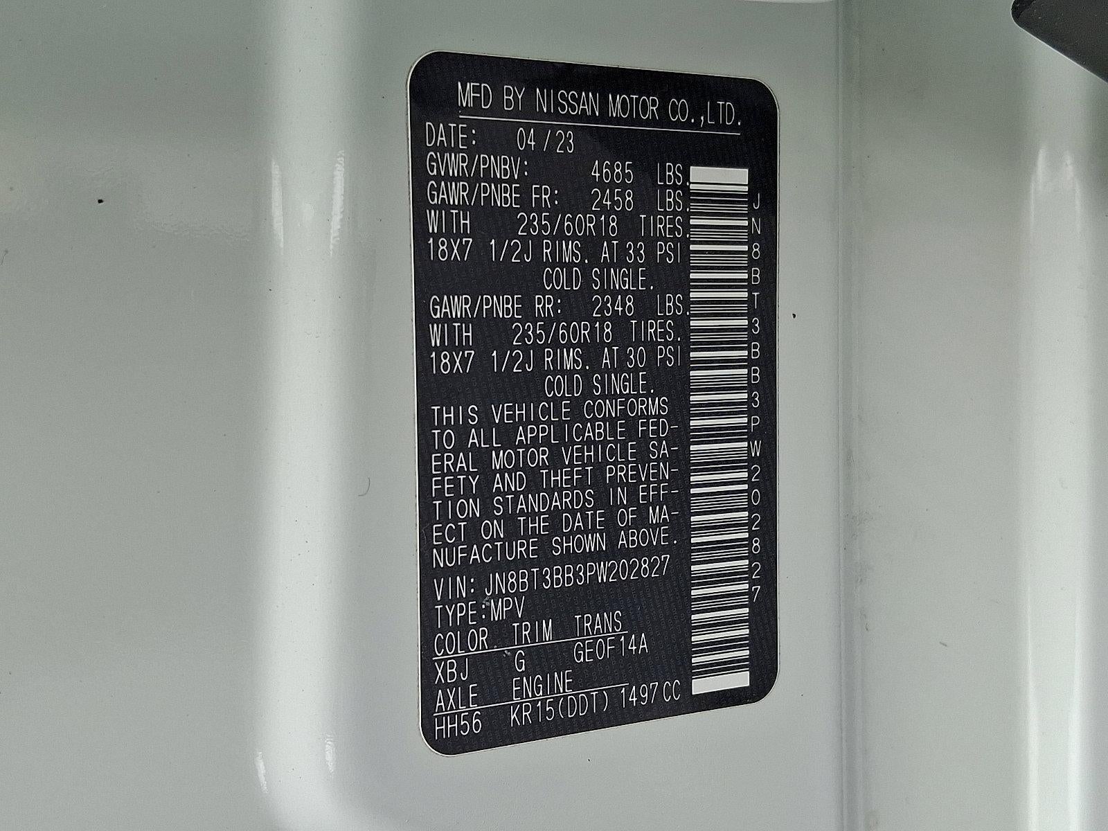 2023 Nissan Rogue SV