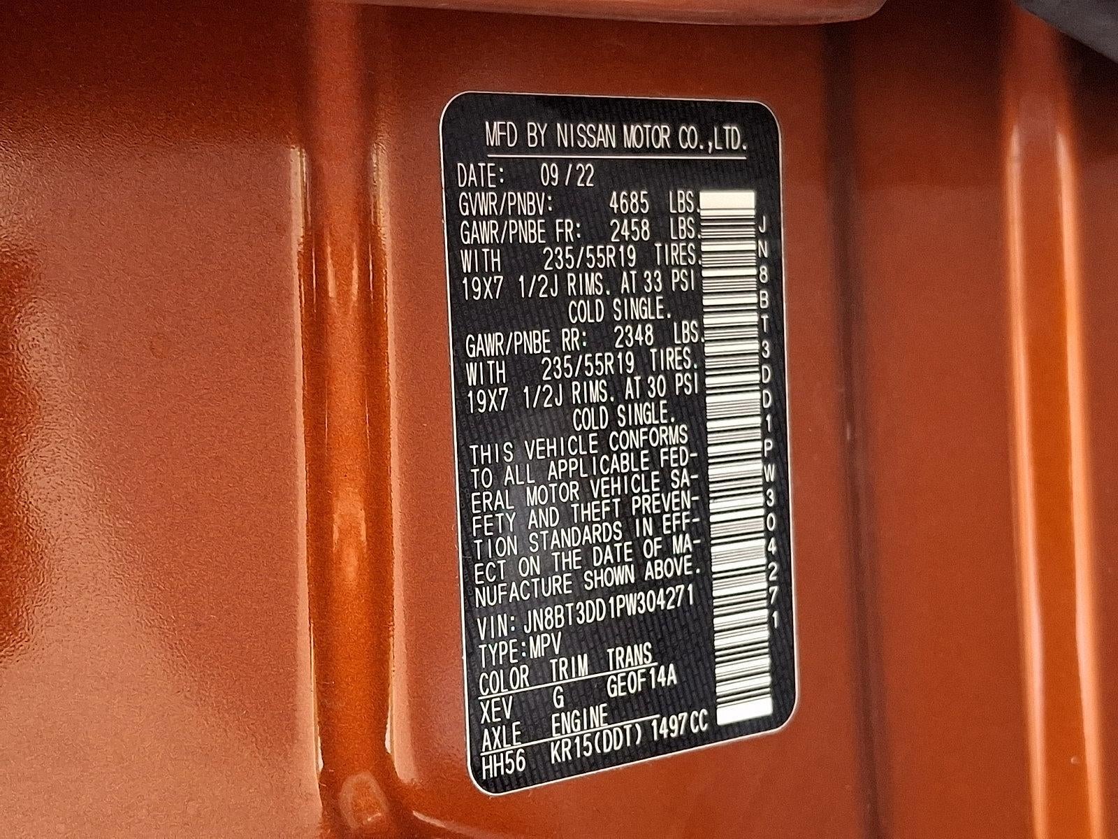 2023 Nissan Rogue Platinum