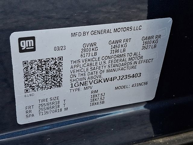 2023 Chevrolet Traverse LT Cloth