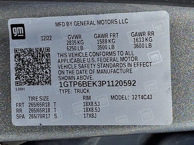 2023 GMC Canyon 4WD Elevation