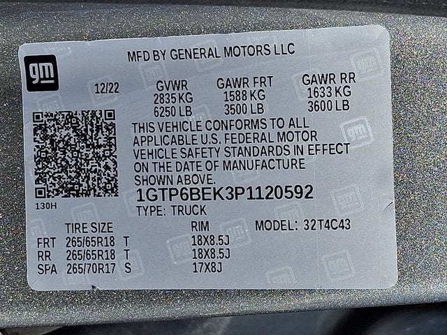 2023 GMC Canyon 4WD Elevation