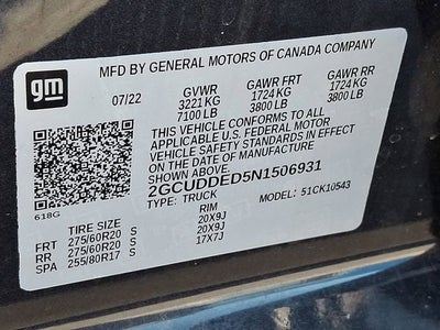 2022 Chevrolet Silverado 1500 LT