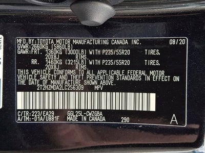 2020 Lexus RX RX 350