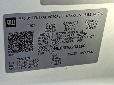 2024 Chevrolet Silverado 1500 ZR2