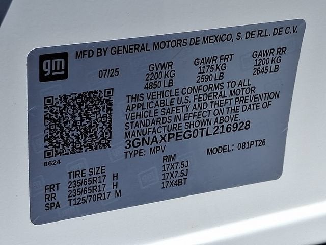 2026 Chevrolet Equinox LT