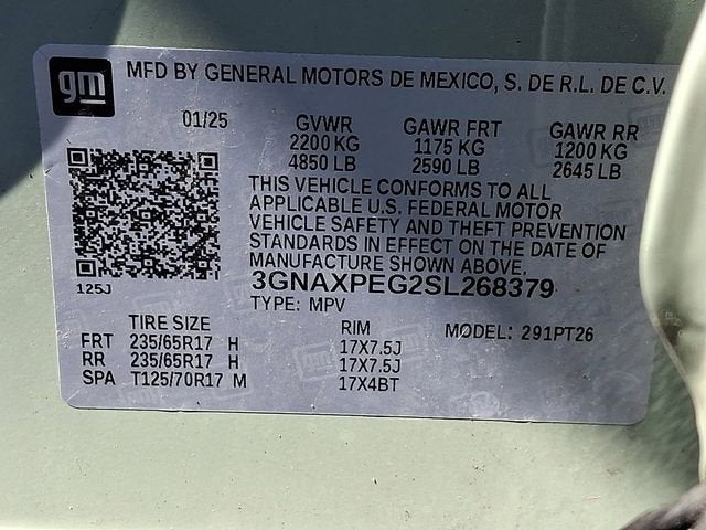 2025 Chevrolet Equinox LT