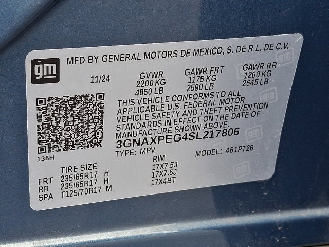 2025 Chevrolet Equinox LT