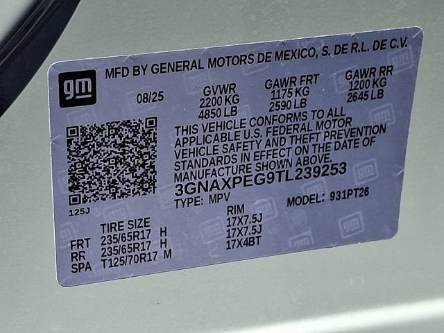 2026 Chevrolet Equinox LT