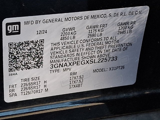 2025 Chevrolet Equinox LT