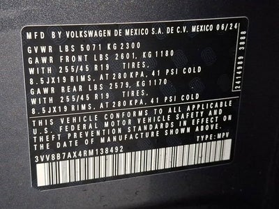 2024 Volkswagen Tiguan SE R-Line Black