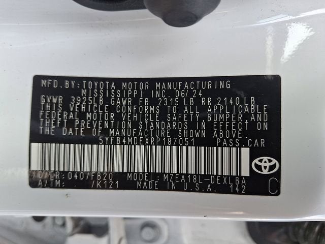 2024 Toyota Corolla LE