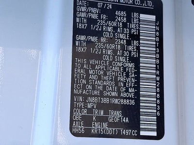 2024 Nissan Rogue SV