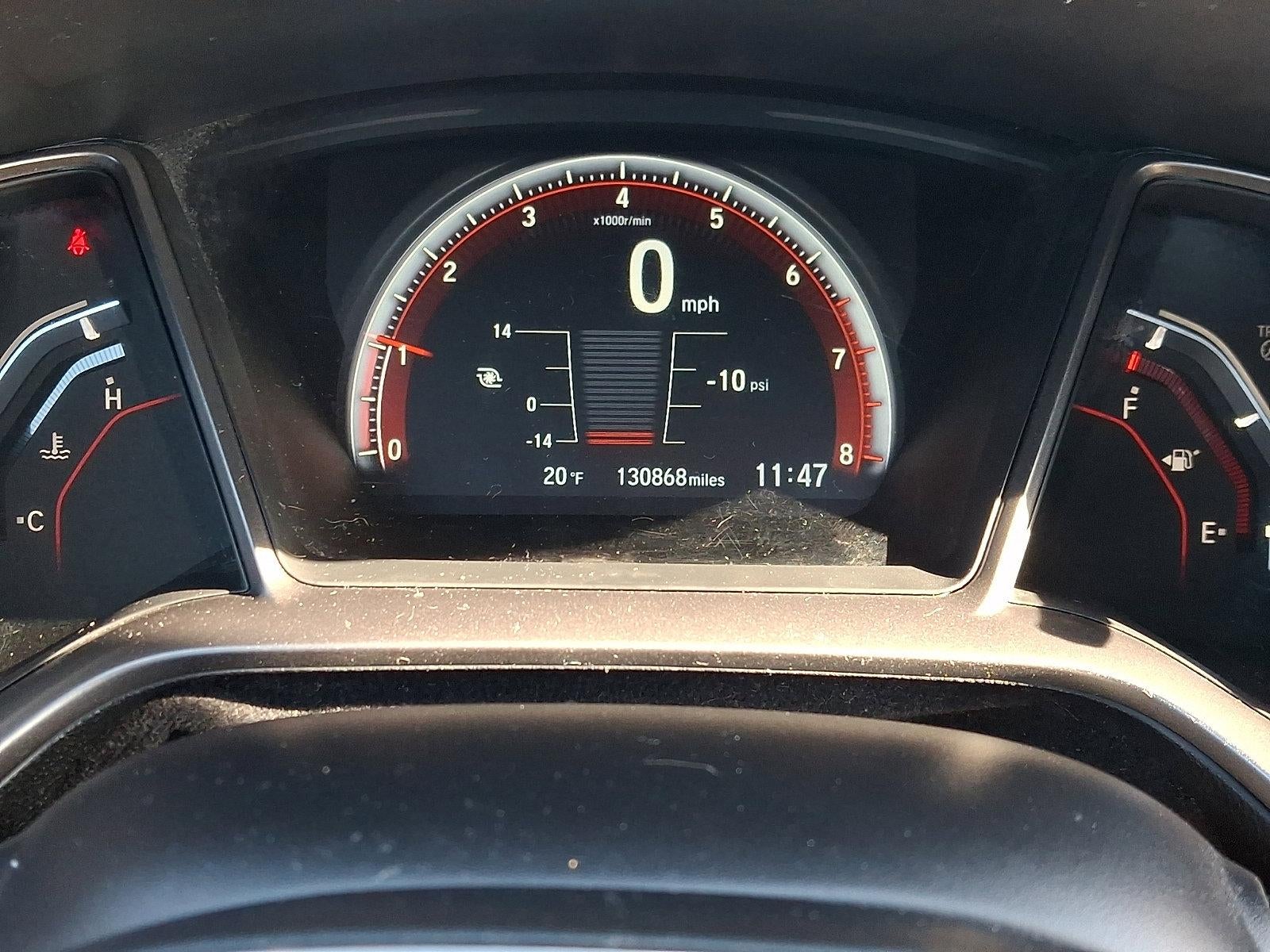 2017 Honda Civic Coupe Si Manual