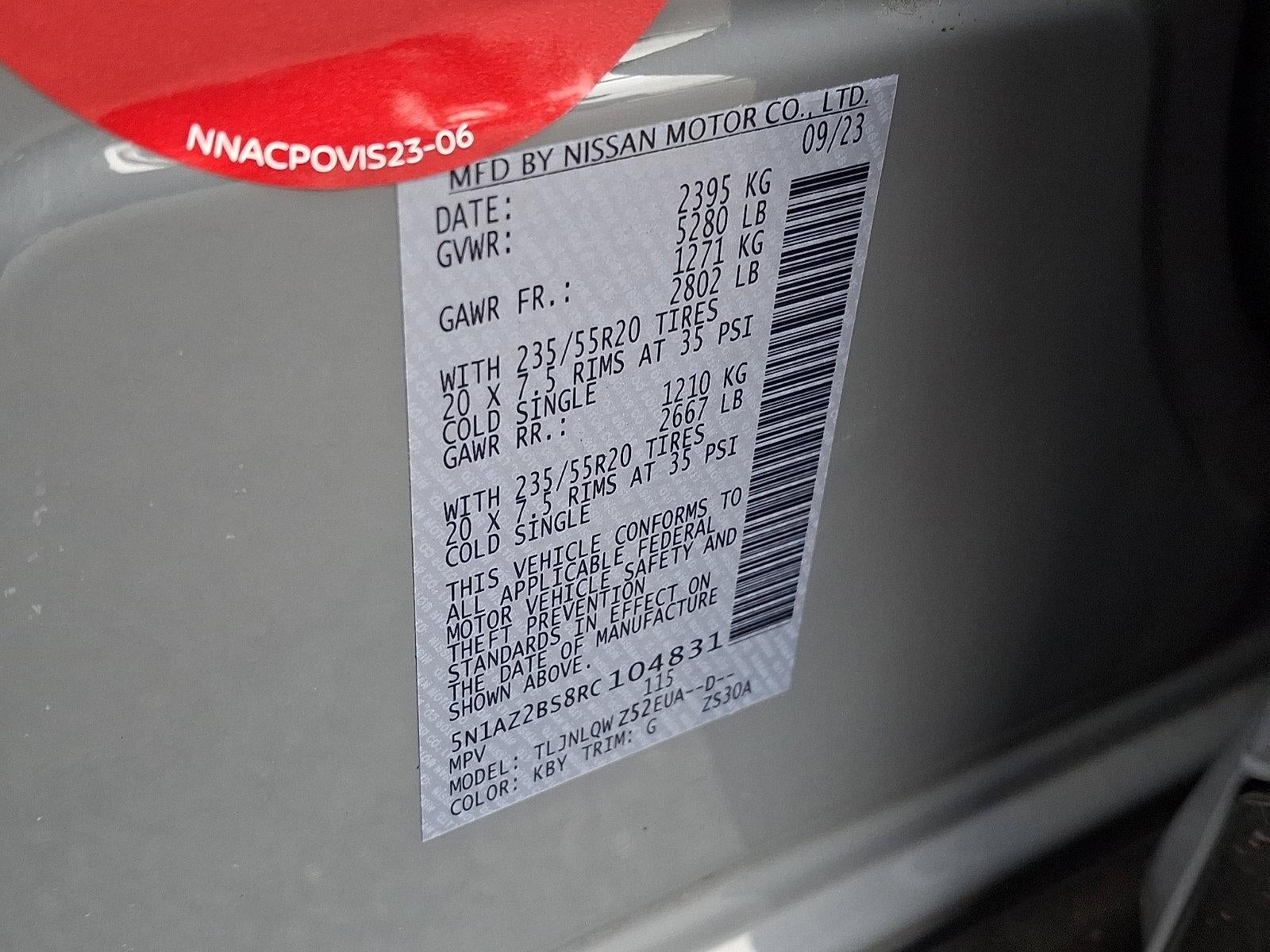 2024 Nissan Murano SV