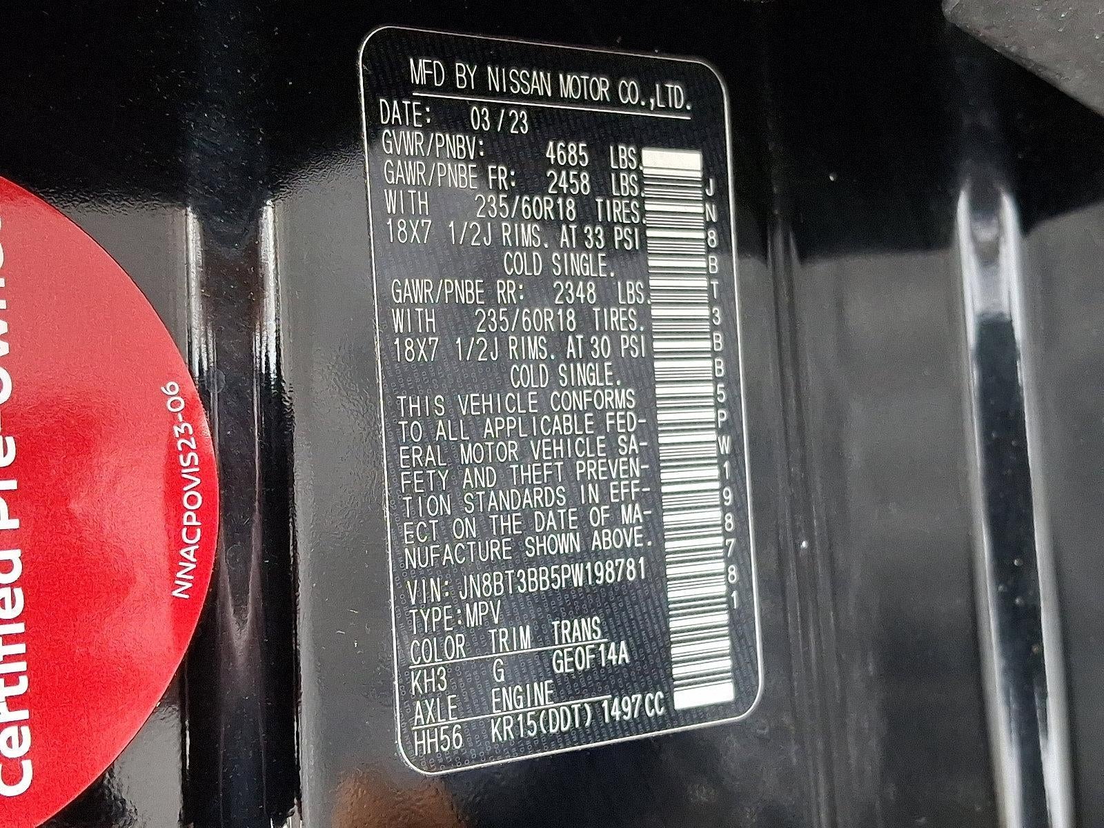 2023 Nissan Rogue SV