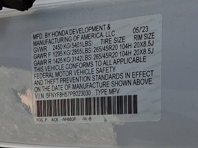 2023 Honda Passport EX-L