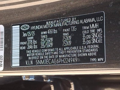 2023 Hyundai TUCSON Limited