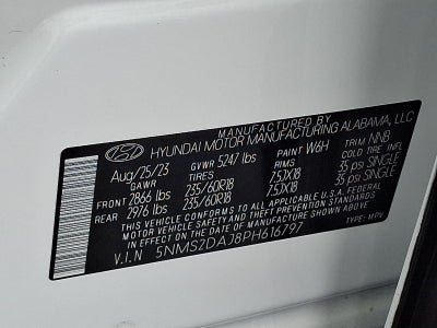 2023 Hyundai SANTA FE SEL