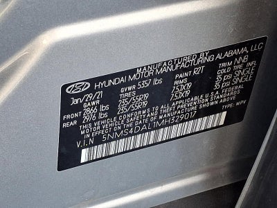 2021 Hyundai SANTA FE Limited