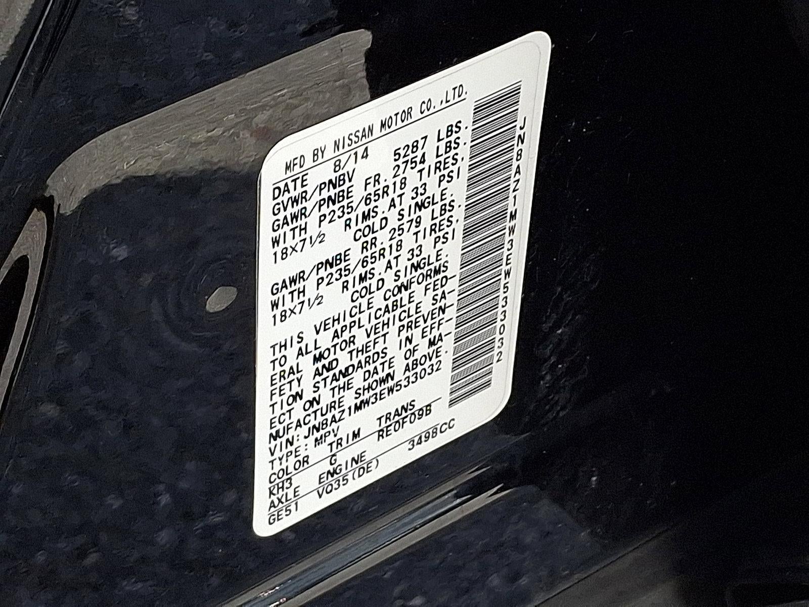 2014 Nissan Murano SL