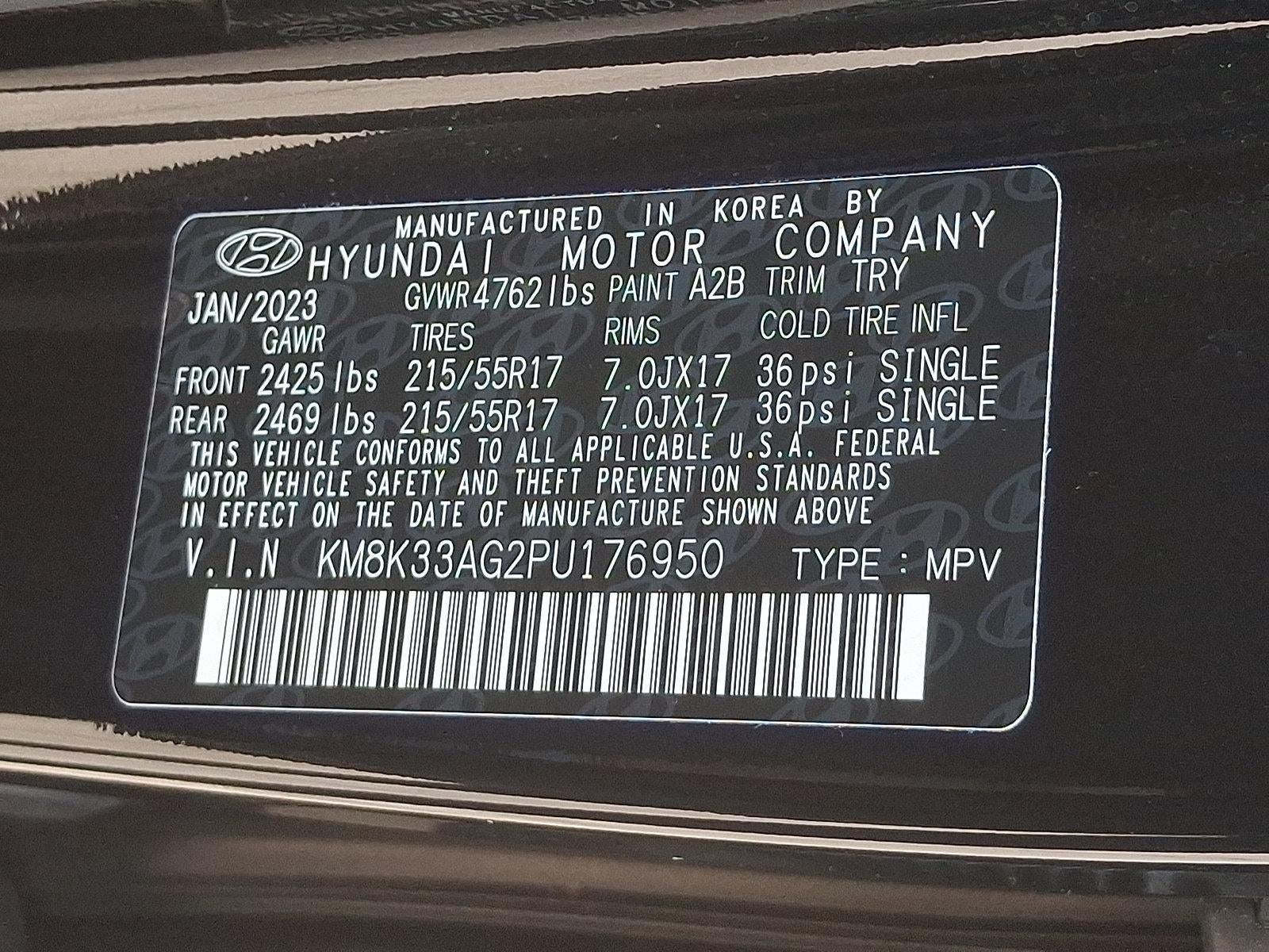 2023 Hyundai KONA ELECTRIC SEL