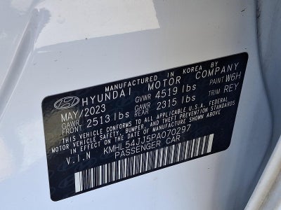 2023 Hyundai SONATA Hybrid Limited