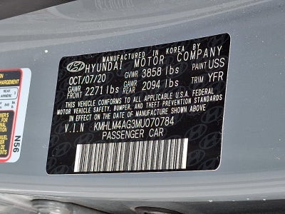 2021 Hyundai ELANTRA SEL
