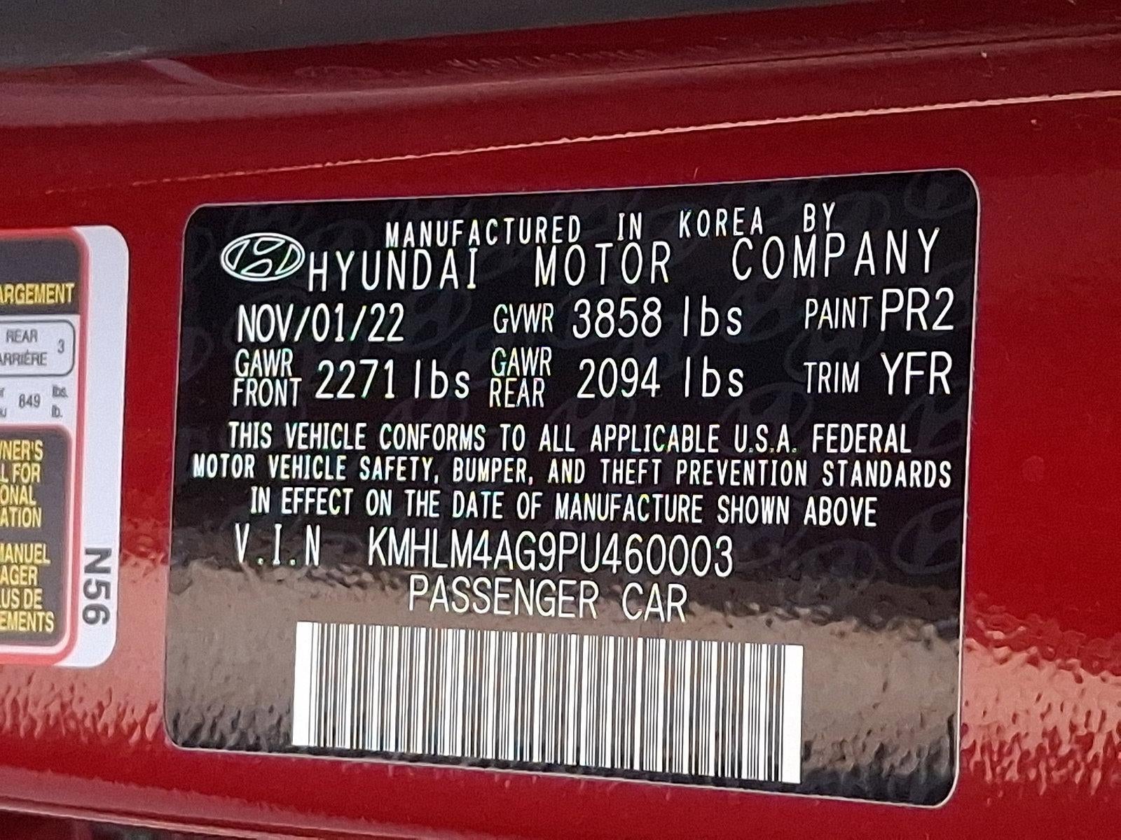 2023 Hyundai ELANTRA SEL