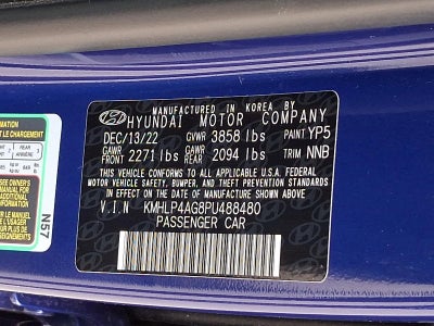 2023 Hyundai ELANTRA Limited