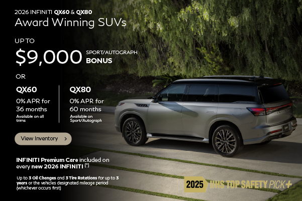 SD 2026 QX60 and QX80 APR Feb