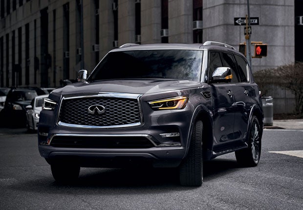 2024 INFINITI QX80 Key Features - HYDRAULIC BODY MOTION CONTROL SYSTEM | Faulkner INFINITI of Mechanicsburg in Mechanicsburg PA