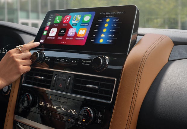 2024 INFINITI QX80 Key Features - WIRELESS APPLE CARPLAY® INTEGRATION | Faulkner INFINITI of Mechanicsburg in Mechanicsburg PA