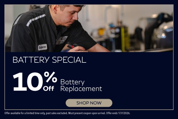 10% Off Battery Replacement