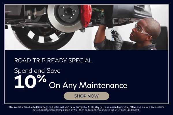 10% Off Maintence