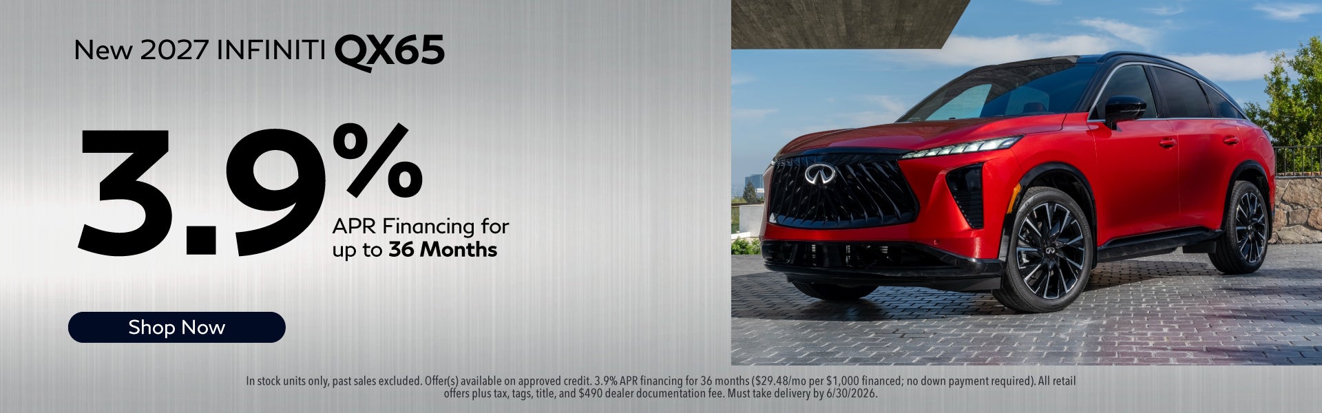 New 2027 INFINITI QX65 Models