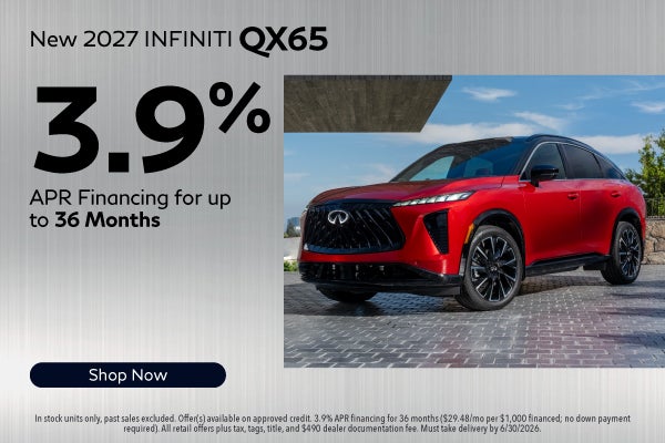 New 2027 INFINITI QX65 Models