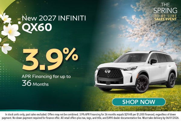 New 2027 INFINITI QX60 Models